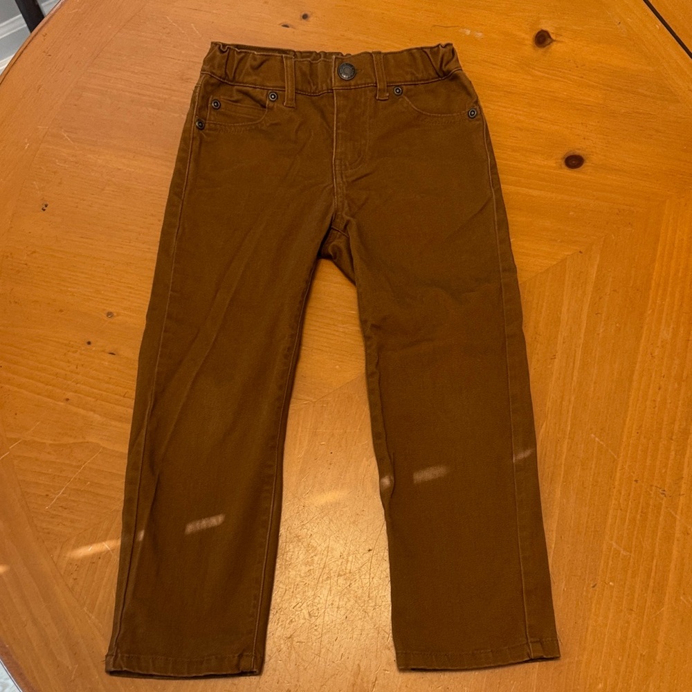 Boys Janie & Jack Brown Pants